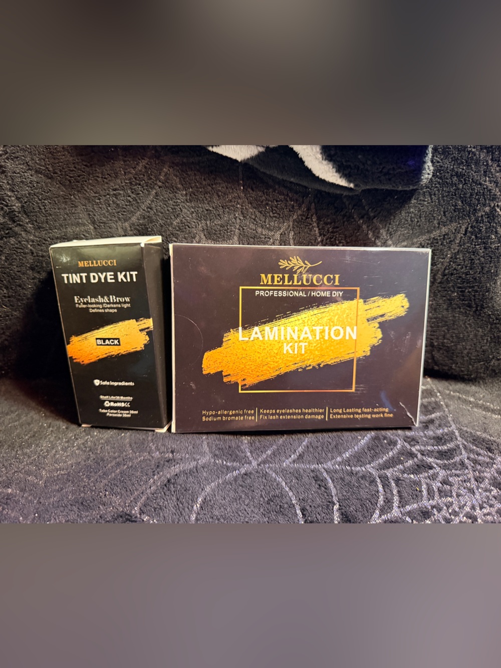 Black Lamination & Tint Dye Kit for Lashes & Brows NWOT